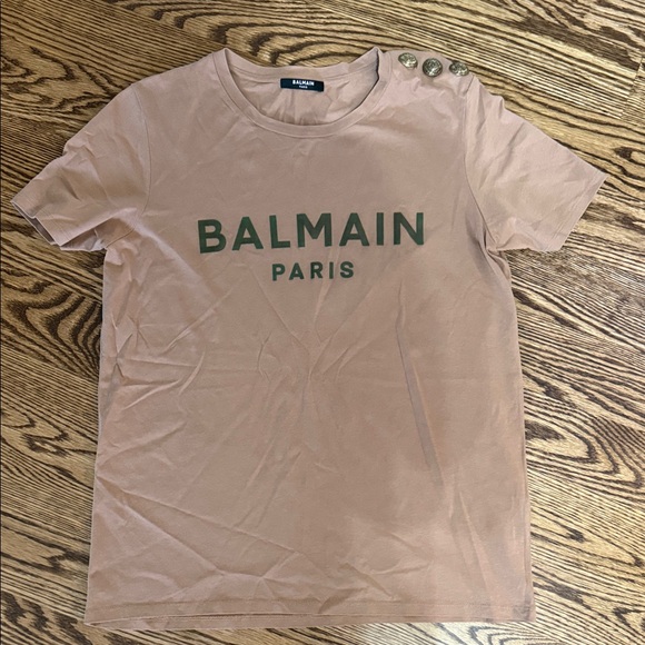 Balmain Tops - Balmain 3 Button T-shirt Guaranteed Authentic Sz. M